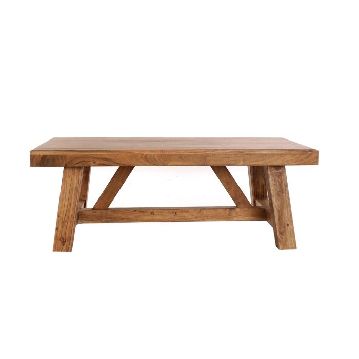 Mesa auxiliar DKD Home Decor 110 x 60 x 40 cm Marrón Acacia 5