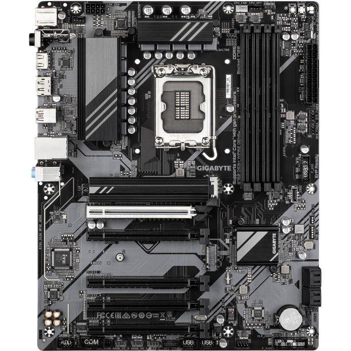 GIGABYTE Placa Base B760 DS3H WIFI6E GEN5 LGA 1700 ATX Intel B760 DDR5 1