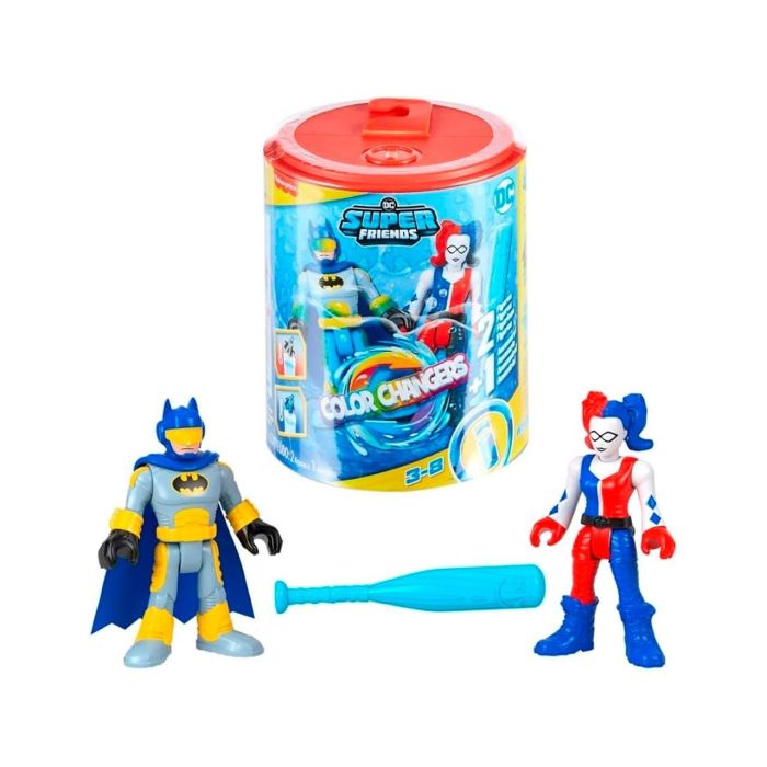 Figuras Dc Color Changer Surtidas Imaginext Hmx60 Mattel 3