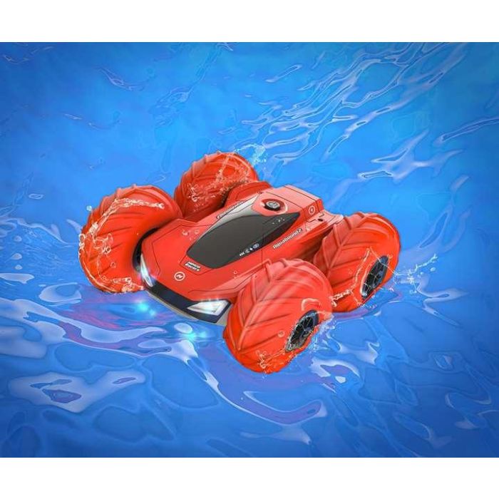Coche radio control aquabound 2 reversible y anfibio, podrás hacer volteretas 360º ¡ahora con luces led! 24x24x12 cm 14 Coche radio control aquabound 2 reversible y anfibio, podrás hacer volteretas 360º ¡ahora con luces led! 24x24x12 cm 14