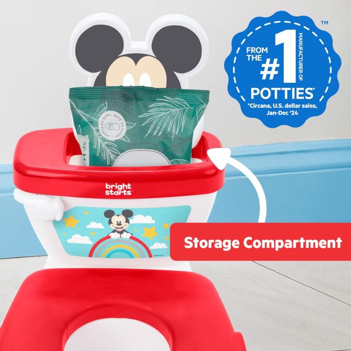 Orinal Bright Starts Rojo Mickey Mouse 4 Orinal Bright Starts Rojo Mickey Mouse 4