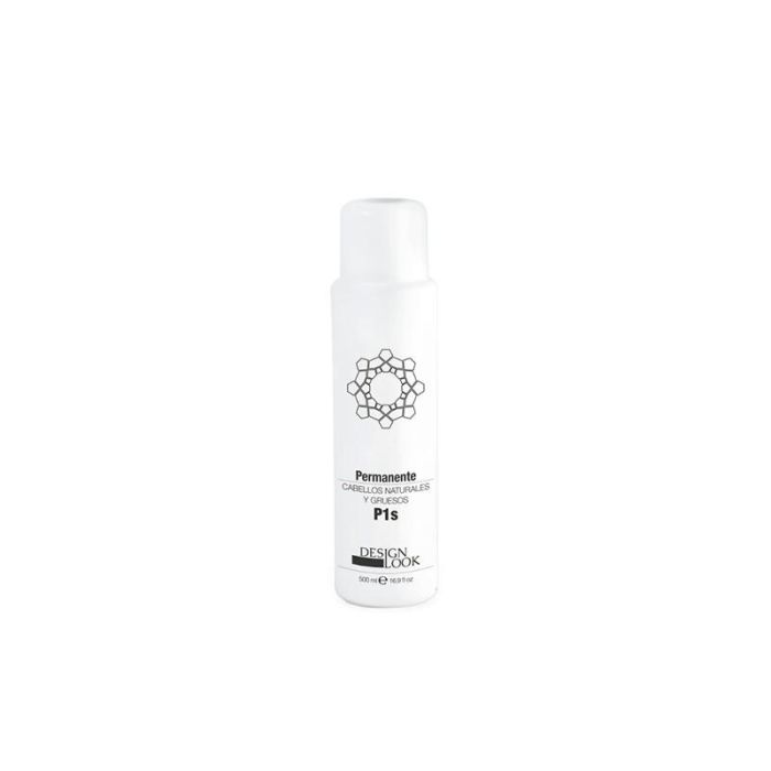 Design Look Permanente P1S para Cabellos Naturales y Gruesos 500ml - Efecto Ondulador y Tratamiento con Extractos de Hierbas Design Look Permanente P1S para Cabellos Naturales y Gruesos 500ml - Efecto Ondulador y Tratamiento con Extractos de Hierbas