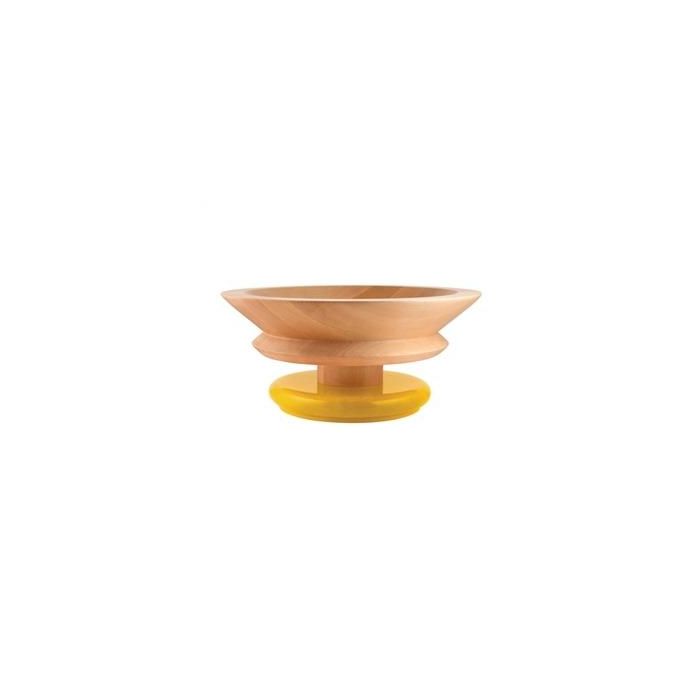 Ettore Sottsass Centro De Mesa Amarillo 100 Vc ALESSI ES15 Ettore Sottsass Centro De Mesa Amarillo 100 Vc ALESSI ES15
