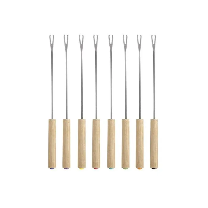 Livoo DOC287 Set de fondue eléctrica 800W 2L para 8 personas con termostato regulable y olla antiadherente sin PFAS 4