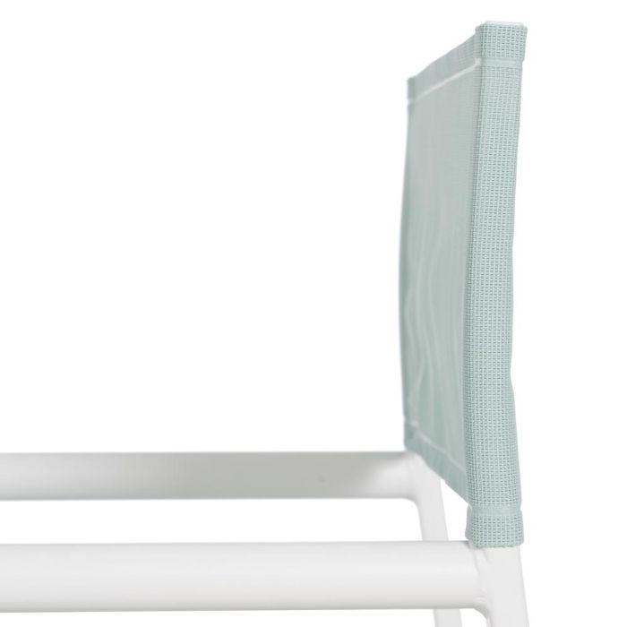 Silla Director Verde-Blanco 56 X 53 X 84 cm