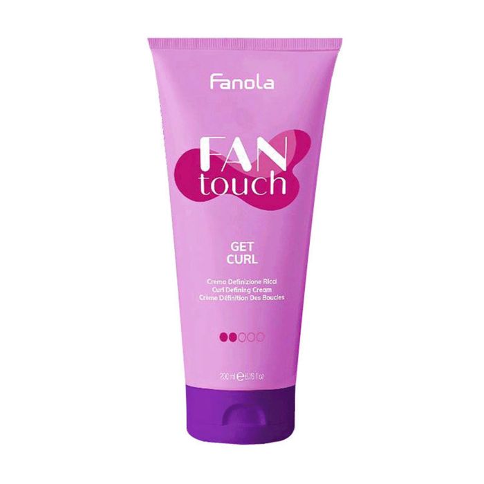 Fanola Fan Touch Get Curl Crema de Peinado para Rizos Mujer 200 ml