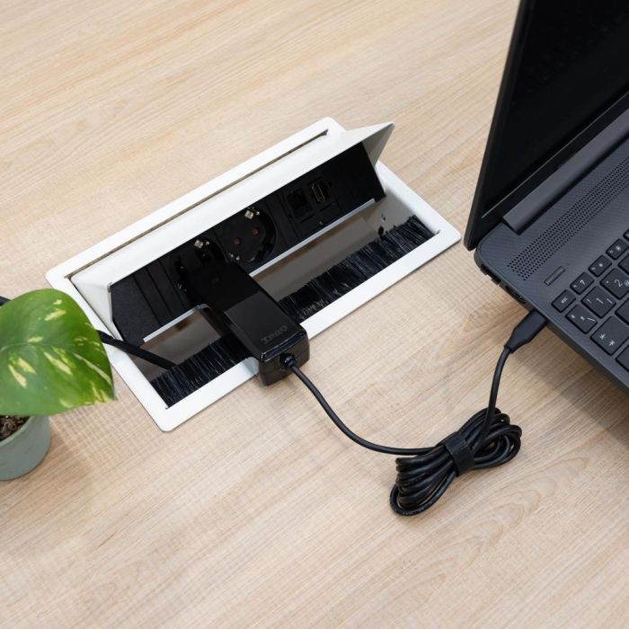 Cargador de Portátil GaN TooQ TQLC-USBCGAN65PD-C USB Tipo-C/ 65W/ Automático/ Voltaje 5-20V 3 Cargador de Portátil GaN TooQ TQLC-USBCGAN65PD-C USB Tipo-C/ 65W/ Automático/ Voltaje 5-20V 3