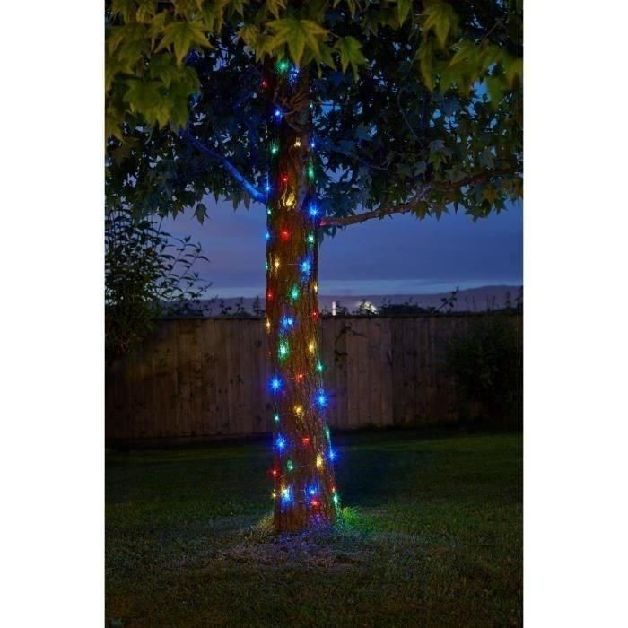 Guirnalda exterior multicolor 100 LEDs SMART GARDEN