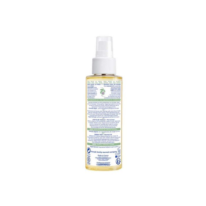 Mustela Aceite de Masaje Bebé con Aguacate 99% Natural Hidratante Suavizante Piel Sensible Desde el Nacimiento 100 ml 6