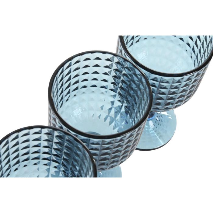Copa Basicos DKD Home Decor Azul 8.8 x 16.3 x 8.8 cm Set de 6 2