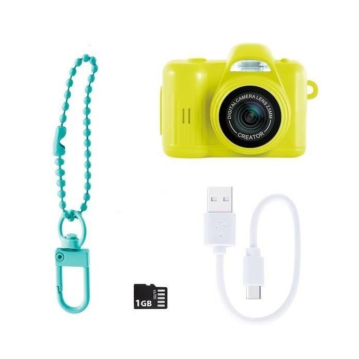 Canal Toys Photo Creator Mini Cam' Cámara digital de fotos y vídeos Pro - con llavero y tarjeta SD de 1 GB incluida CLK 062 1 Canal Toys Photo Creator Mini Cam' Cámara digital de fotos y vídeos Pro - con llavero y tarjeta SD de 1 GB incluida CLK 062 1