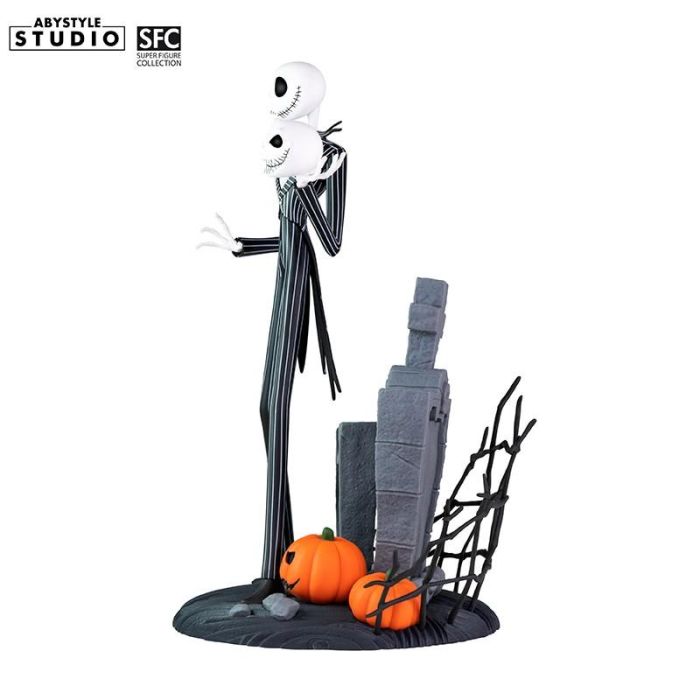 Figura Abystyle Pesadilla Antes de Navidad Jack Skellington Coleccionable Personalizable PVC 20 cm 5