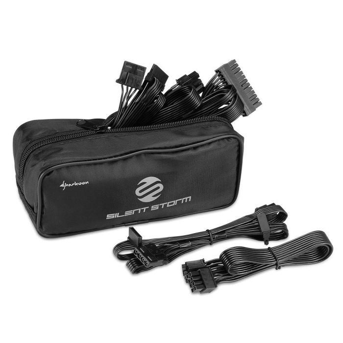 SHARKOON SilentStorm SFX Gold 500W Fuente de Alimentación 80 PLUS Gold, SFX, Modular, ATX Negro 4