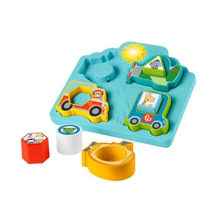 Puzzle de vehículos encajables fisher price 5 Puzzle de vehículos encajables fisher price 5