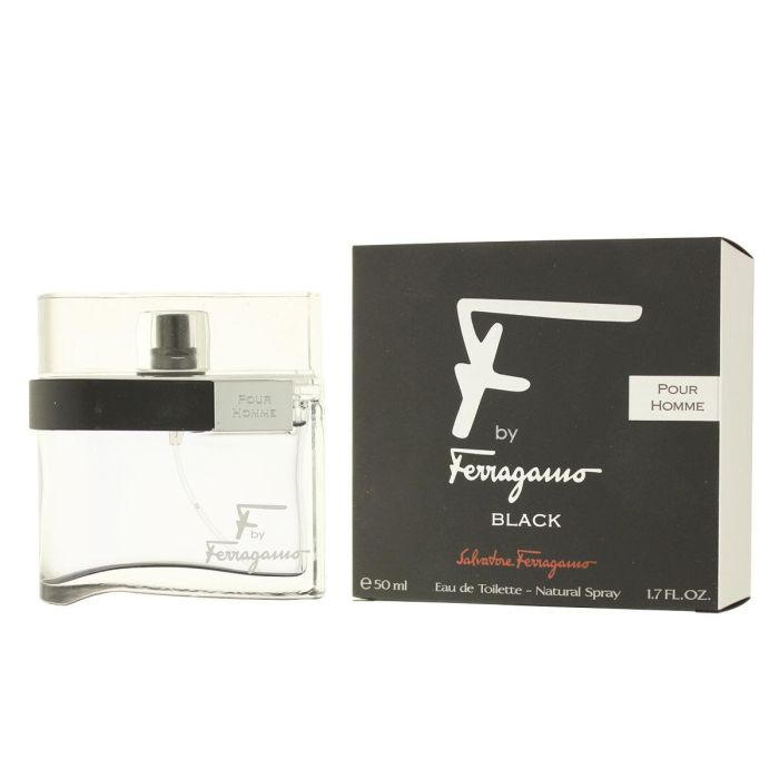 Perfume Hombre Salvatore Ferragamo EDT F By Ferragamo Black 50 ml Perfume Hombre Salvatore Ferragamo EDT F By Ferragamo Black 50 ml