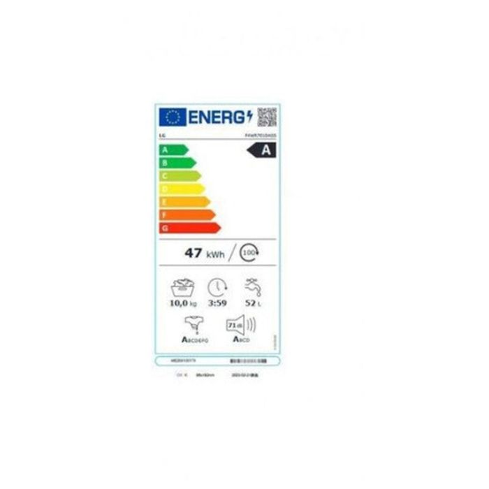 Lavadora Inteligente LG F4WR7010AGS 1400 rpm 10 kg A 1