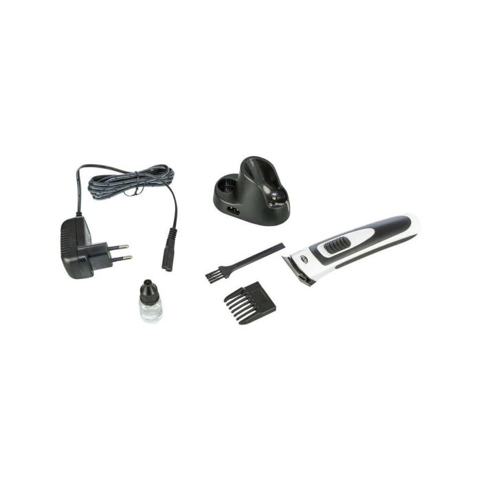 Cortapelos para mascotas Trixie SLIM TR500 Blanco Negro Acero Inoxidable 10 W 5