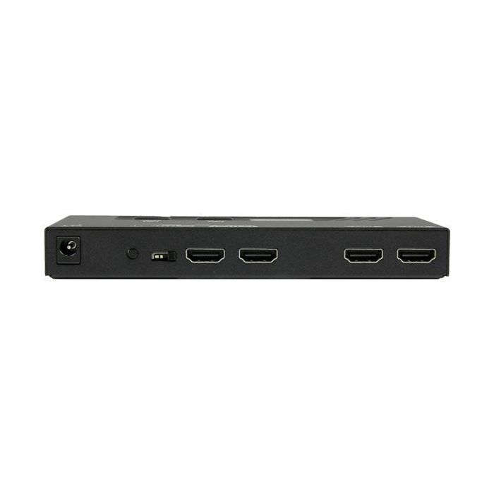 Switch HDMI Startech VS222HDQ Negro 2