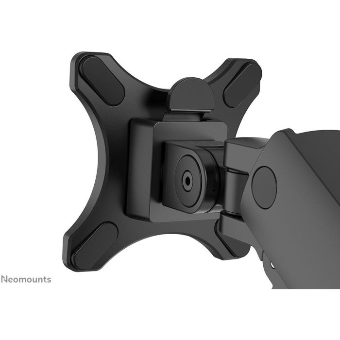 Neomounts DS70S-950BL1 - Soporte de Mesa para Monitor 17-49" Ergonómico, Brazo de Gas, Topfix, Pinza/Atornillado, Negro 19