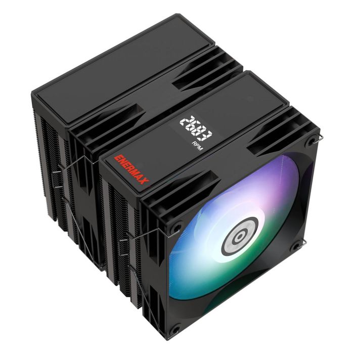 Enermax ETS-T60D-ARGB Refrigerador de aire Negro con iluminación LED 2 Enermax ETS-T60D-ARGB Refrigerador de aire Negro con iluminación LED 2