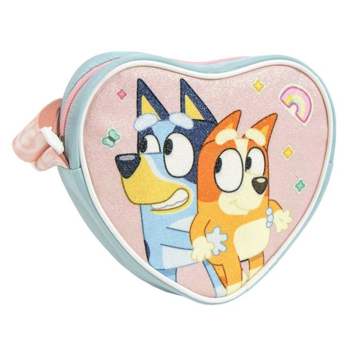 Bolso corazon bluey 15.0 x 14.0 x 4.0 cm