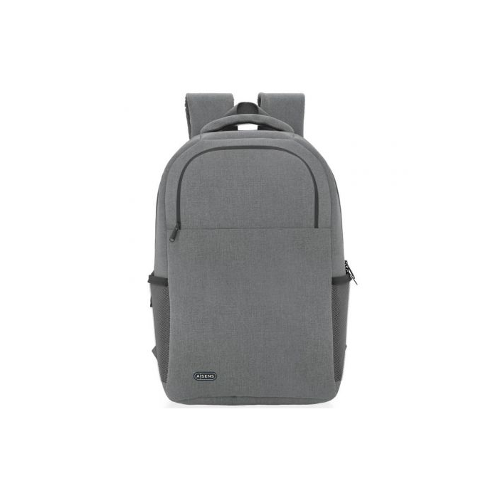 Mochila Aisens Premium ASBG-BP083-GR para Portátiles hasta 15.6"/ Gris