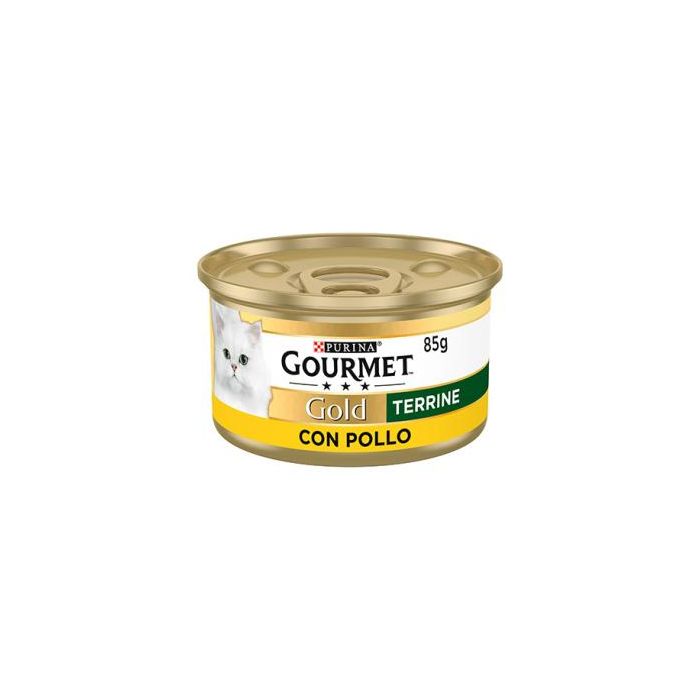 Purina Gourmet Gold Terrine Pollo 24 latas x 85 gr