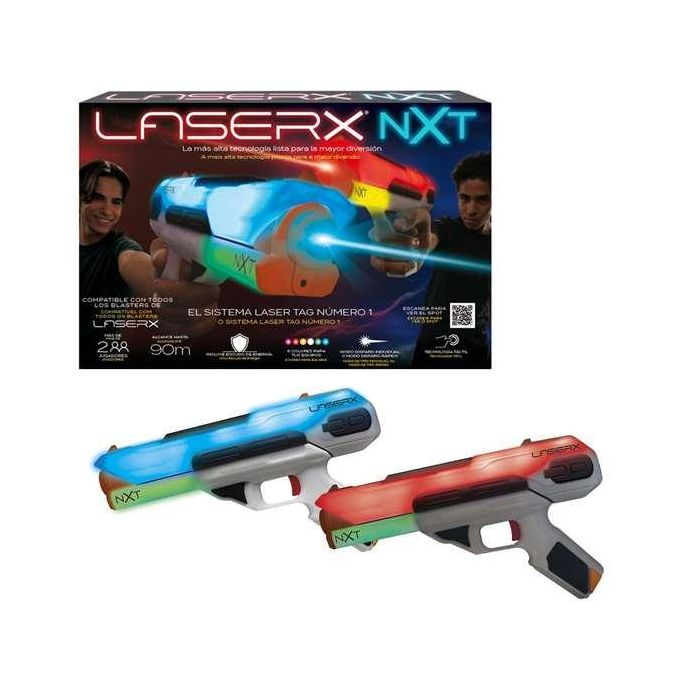Juego laserx next level pack doble.activa el escudo de energía y protégete, con 2 modos de disparo 3 Juego laserx next level pack doble.activa el escudo de energía y protégete, con 2 modos de disparo 3