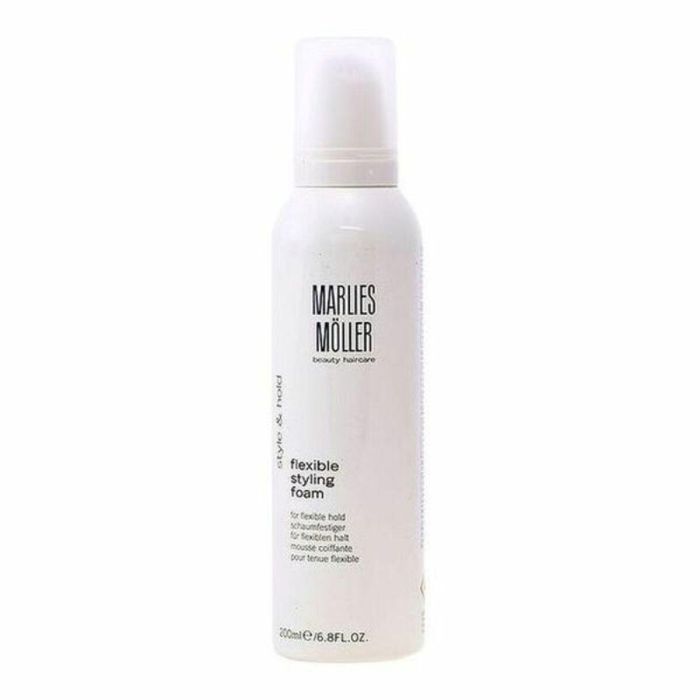 Marlies Möller STYLING Flexible Styling Foam para Volumen y Flexibilidad, Espuma para Todo Tipo de Cabello 200 ml