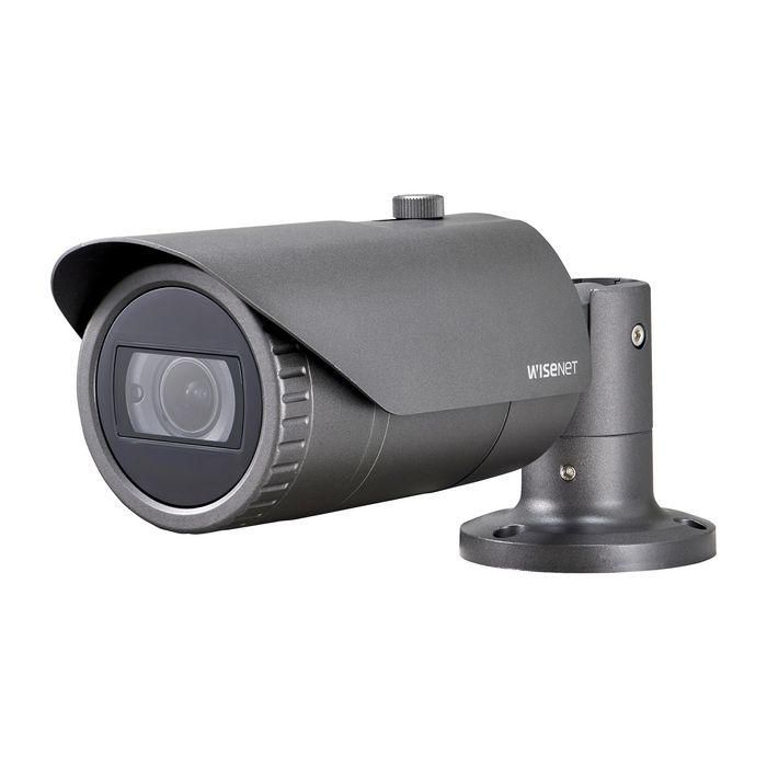 Hanwha Cámara IP bullet 2M 3.2-10mm antivandálica IR30 WDR H.265 IK10 IP66 12V/PoE Wisenet Q. Audio Hanwha Cámara IP bullet 2M 3.2-10mm antivandálica IR30 WDR H.265 IK10 IP66 12V/PoE Wisenet Q. Audio