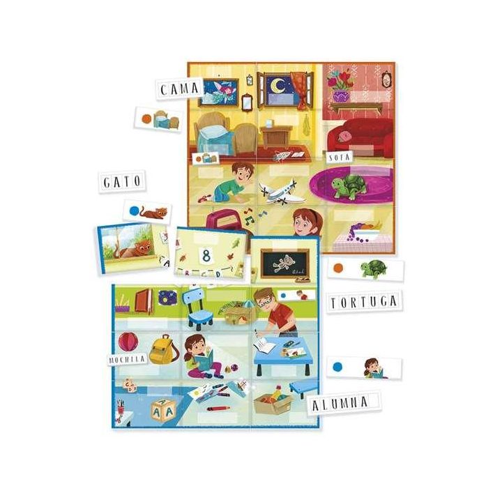 Juego educativo aprendo mis primeras palabras 18x23x7 cm 3 Juego educativo aprendo mis primeras palabras 18x23x7 cm 3