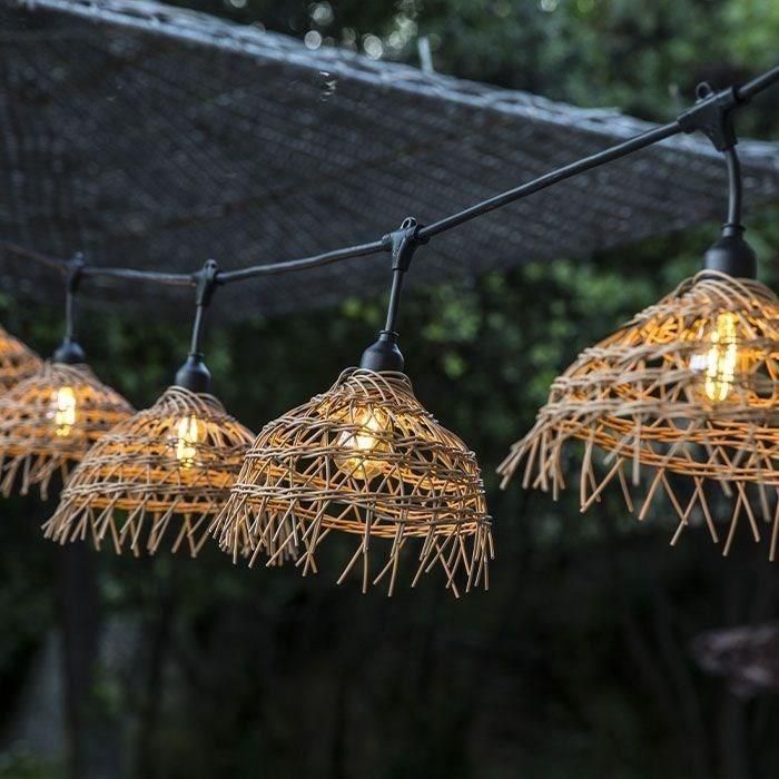 Lumisky LUM3666162005887 Guirnalda de luces Hawaii Light Conectable Exterior 10 bombillas LED filamento E27 Pantalla poliratán 1 Lumisky LUM3666162005887 Guirnalda de luces Hawaii Light Conectable Exterior 10 bombillas LED filamento E27 Pantalla poliratán 1