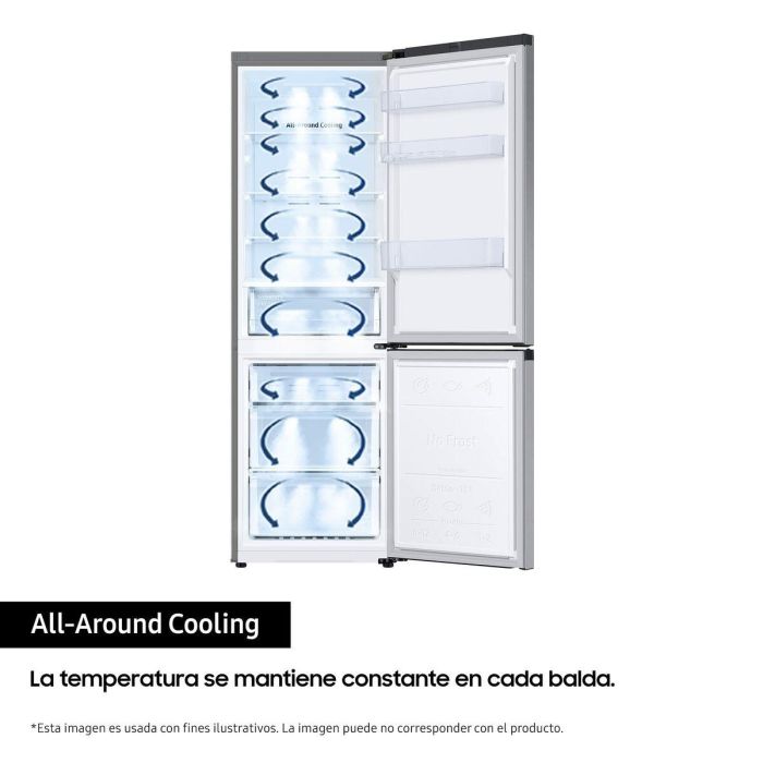 Lavadora Samsung RB34C602DSA 186 Plateado 9 Lavadora Samsung RB34C602DSA 186 Plateado 9