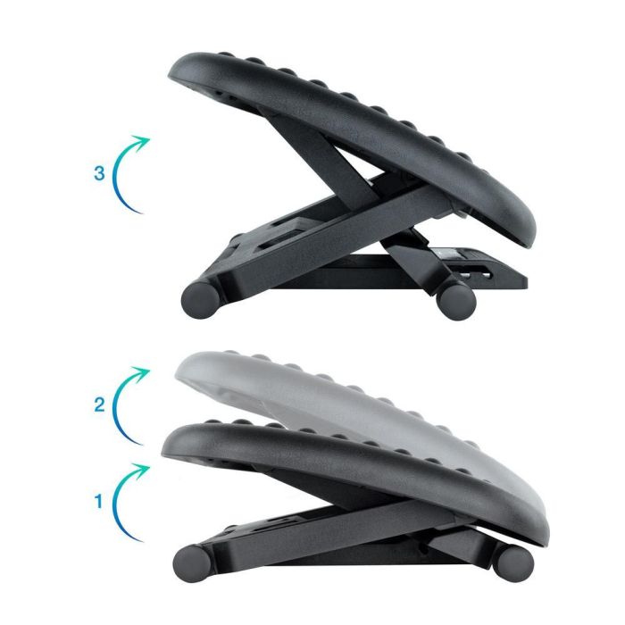 TOOQ REPOSAPIES AJUSTABLE CONFORT NEGRO 1