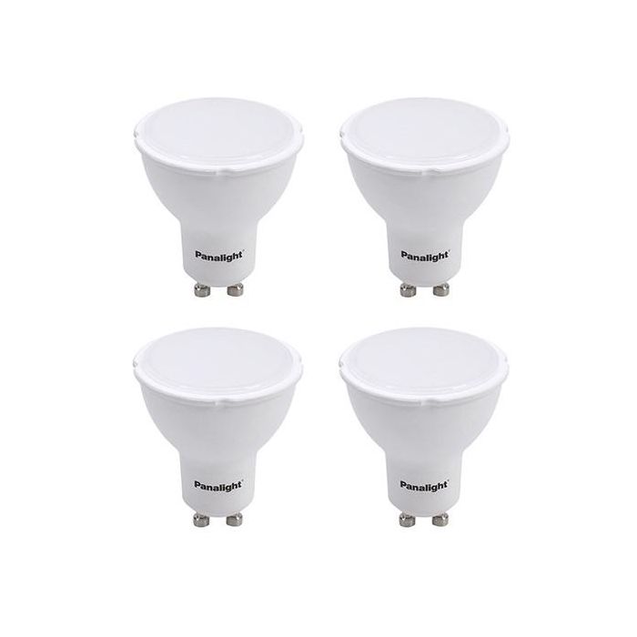 Panasonic-Panalight LDRHV9L27SWG102EPL-4x Lámpara LED Dicroica GU10 7W 120º 2700K Pack de 4 Panasonic-Panalight LDRHV9L27SWG102EPL-4x Lámpara LED Dicroica GU10 7W 120º 2700K Pack de 4