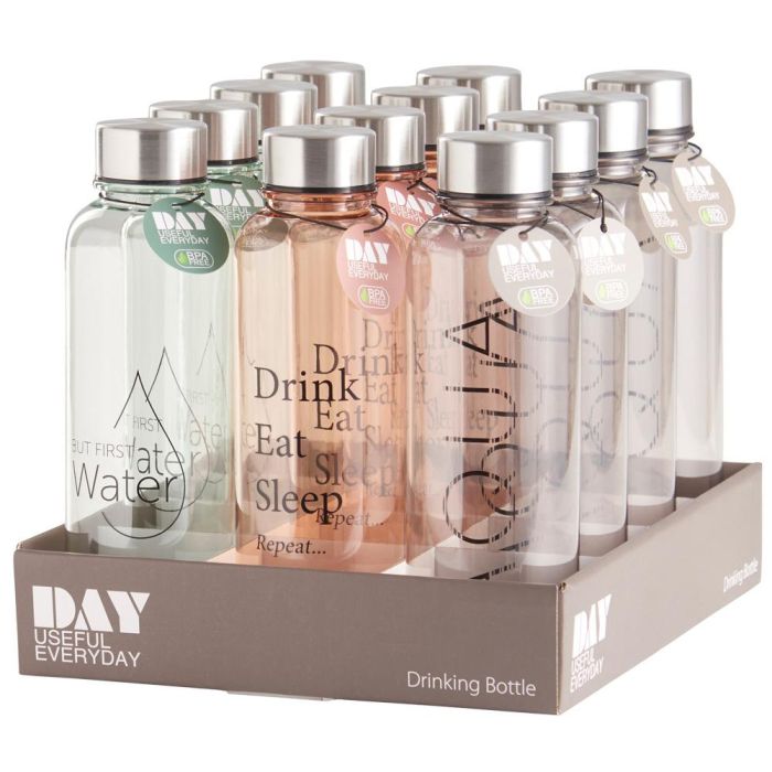 Botella 500 Ml Con Tapón Acero DAY Apta Lavavajillas Libre BPA 3