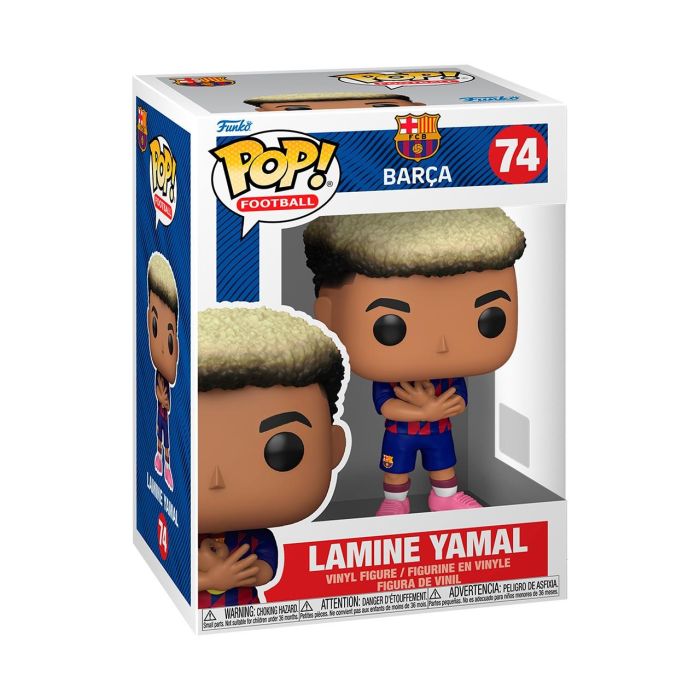 Funko Figura Lamine Yamal FC Barcelona 89370 Coleccionable 9-10cm 1