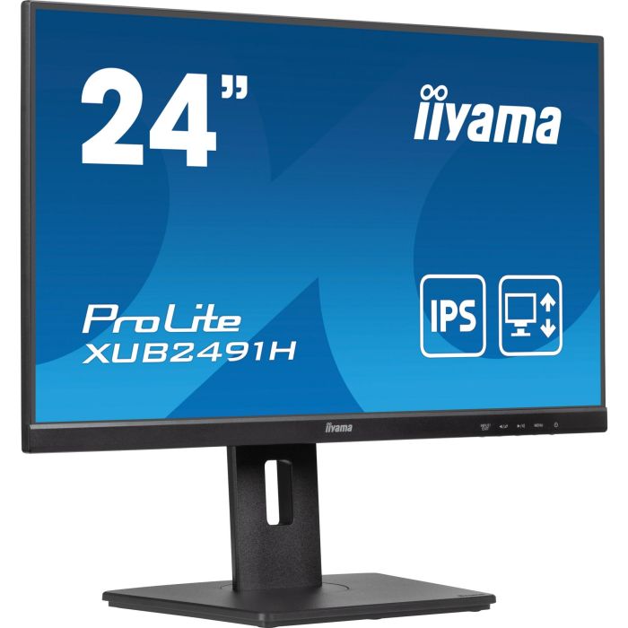 Iiyama Monitor ProLite XUB2491H-B1 24", Panel IPS, 100Hz, HDMI, DisplayPort, Full HD, Ajustable en Altura, Sin Altavoces 0 Iiyama Monitor ProLite XUB2491H-B1 24", Panel IPS, 100Hz, HDMI, DisplayPort, Full HD, Ajustable en Altura, Sin Altavoces 0