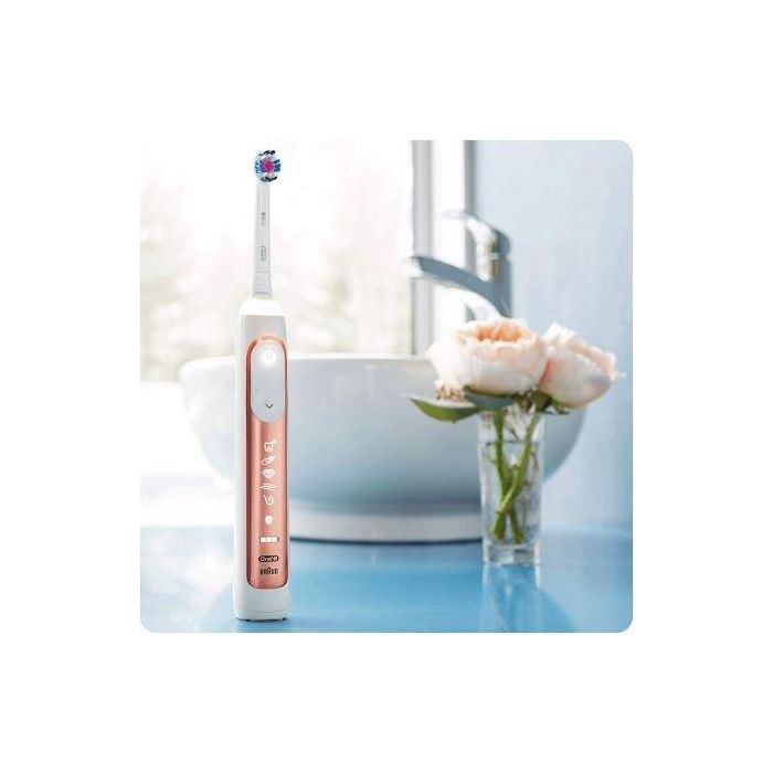 CEPILLO DENTAL BRAUN ORAL-B GENIUS 10000N ROSE GOLD - 6 MODOS DE CEPILLADO - DETECCIÓN DE POSICIÓN - BATERÍA IONES DE LITIO 2