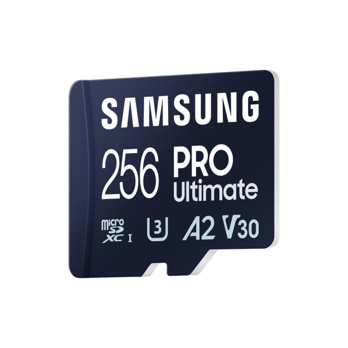 Samsung MB-MY256SA/WW Tarjeta de Memoria microSDXC PRO Ultimate 256GB U3 V30 A2 200MB/s Lectura 130MB/s Escritura con Adaptador