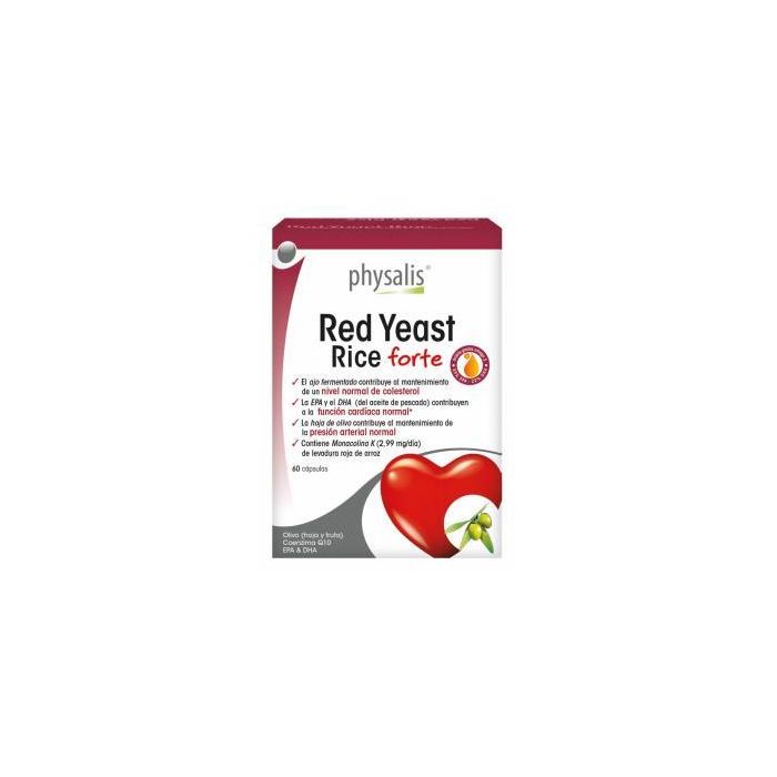 Levadura Roja De Arroz Q10 Forte 60Cap. Levadura Roja De Arroz Q10 Forte 60Cap.