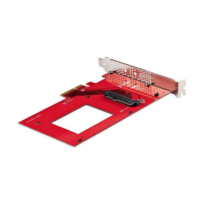 Startech.com Pex4Sff8639U3 Tarjeta Adaptadora U.3 a PCIe 4.0 x4 para SSD NVMe de 2.5" 2