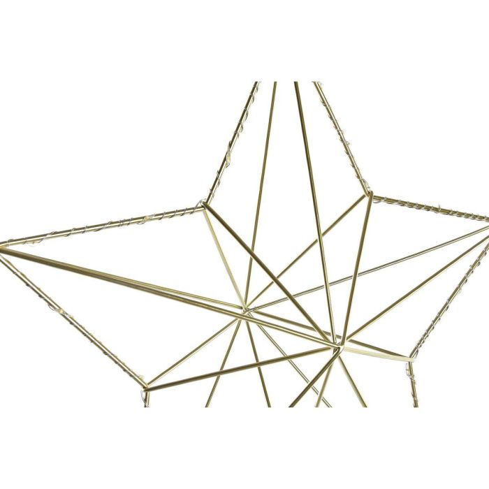 Decoracion Colgante Navidad Moderna DKD Home Decor Dorado Plateado 11 x 30 x 30 cm (2 Unidades) 2 Decoracion Colgante Navidad Moderna DKD Home Decor Dorado Plateado 11 x 30 x 30 cm (2 Unidades) 2