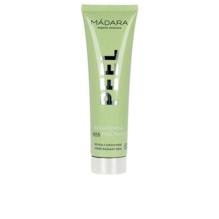 Mádara Organic Skincare Mascarilla Facial PEEL Brightening AHA para Exfoliación Iluminadora con Ácidos de Frutas y Vitamina C 60 ml Mádara Organic Skincare Mascarilla Facial PEEL Brightening AHA para Exfoliación Iluminadora con Ácidos de Frutas y Vitamina C 60 ml