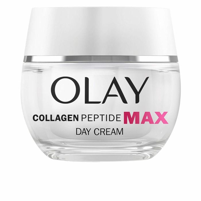 Olay Regenerist Collagen Peptide24 MAX Crema de Día Facial Hidratante con Péptidos de Colágeno, Niacinamida y Sin Fragancia 50 ml