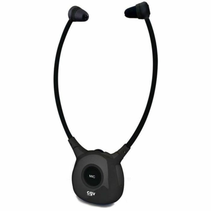 CGV CGV1713489552401 Auriculares Inalámbricos DOLFIN ONYX DUO para TV y HIFI con Micrófono Integrado y Diseño Ligero 4