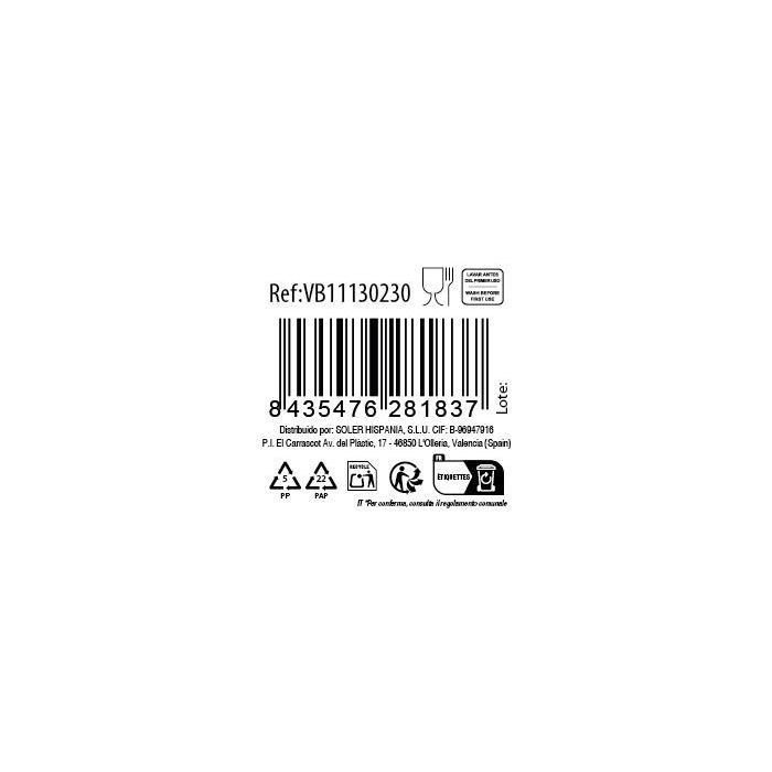 Vaso Chiquito 230 cc Taska - Inde (12 Unidades) 2 Vaso Chiquito 230 cc Taska - Inde (12 Unidades) 2