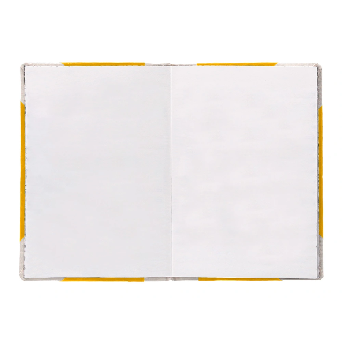 Fernandes Libro Cartone Cosido DIN A4+ Liso 100 gr Amarillo 50 Hojas 6