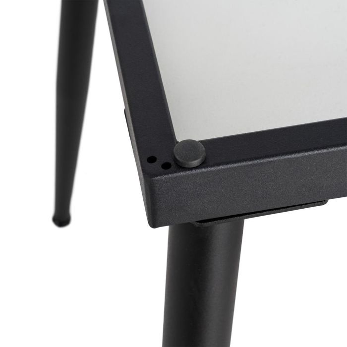 Mesa Extensible Marrón Metal-Madera Pax 90 X 60 X 75 cm