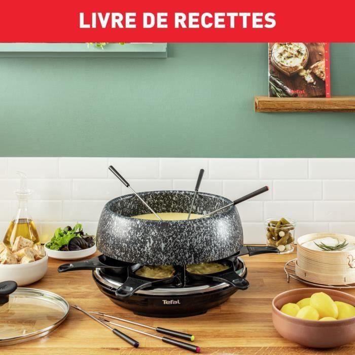 TEFAL RE12C812 Raclette Cheese N'Co - 6 personas - Negro 4